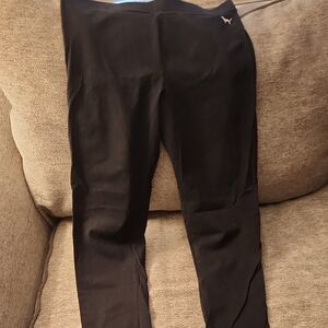 PINK Victoria's Secret Black Tag Cotton Blend Top